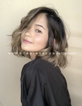 Uốn Xoăn Sóng Lọn To Cắt Tóc Ngắn Uy Tín Giá Rẻ Hoài Đức - Nam Đỗ Hair Salon
