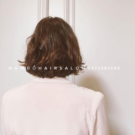 Uốn Xoăn Sóng Lọn To Cắt Tóc Ngắn Uy Tín Giá Rẻ Hoài Đức - Nam Đỗ Hair Salon