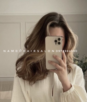 Uốn Xoăn Sóng Lọn To Cắt Tóc Lỡ Mái Mưa Đẹp Giá Rẻ Hoài Đức - Nam Đỗ Hair Salon