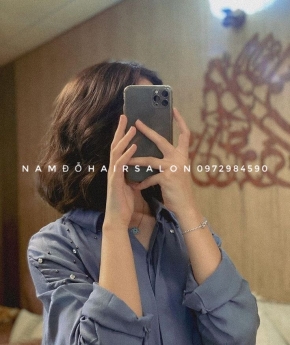 Uốn Xoăn Sóng Lọn To Cắt Tóc Ngắn Đẹp Giá Rẻ Hoài Đức - Nam Đỗ Hair Salon