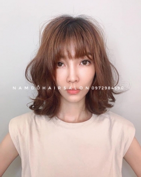 Uốn Sóng Cắt Tóc Lỡ Mái Bay Đẹp Giá Rẻ Hoài Đức - Nam Đỗ Hair Salon