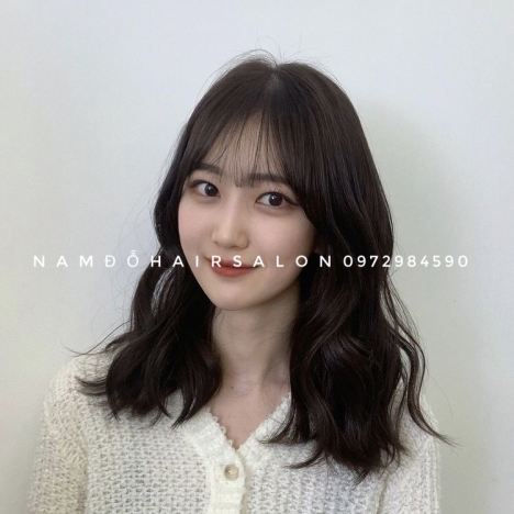 Uốn Xoăn Sóng Lọn To Tóc Lỡ Đẹp Giá Rẻ Hoài Đức - Nam Đỗ Hair Salon