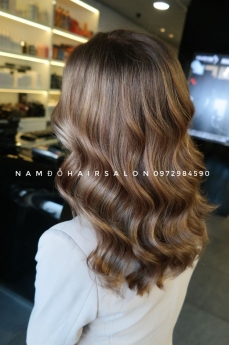 Uốn Xoăn Sóng Lọn To Cắt Tóc Lỡ Layer Đẹp Giá Rẻ Hoài Đức - Nam Đỗ Hair Salon