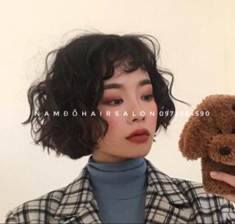 Uốn Xoăn Sóng Lọn To Cắt Tóc Bob Đẹp Giá Rẻ Hoài Đức - Nam Đỗ Hair Salon