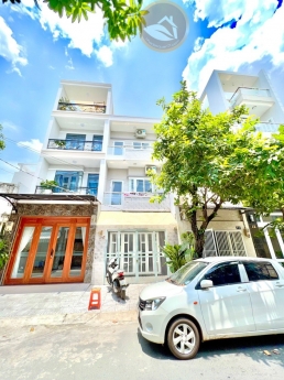 CHO THUÊ - NHÀ 2 LẦU, ST MẶT TIỀN ĐƯỜNG SỐ CHỢ TÂN MỸ, Q7