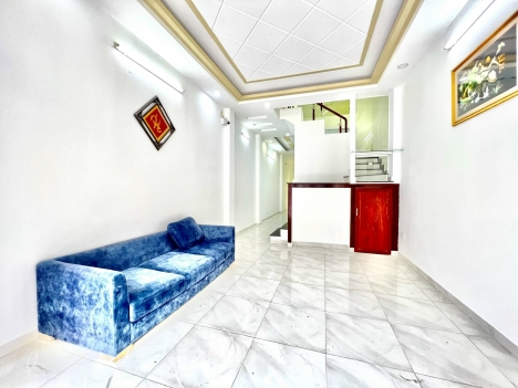 CHO THUÊ - NHÀ 2 LẦU, ST MẶT TIỀN ĐƯỜNG SỐ CHỢ TÂN MỸ, Q7