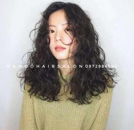 Uốn Xoăn Sóng Lọn To Cắt Tóc Lỡ Mái Mưa Đẹp Uy Tín Giá Rẻ Hoài Đức - Nam Đỗ Hair Salon