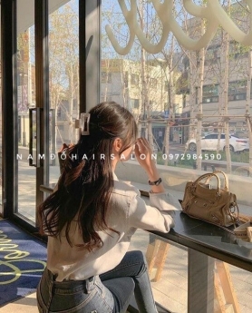 Uốn Sóng Nước Cắt Tóc Dài Mái Bay Đẹp Giá Rẻ Hoài Đức - Nam Đỗ Hair Salon