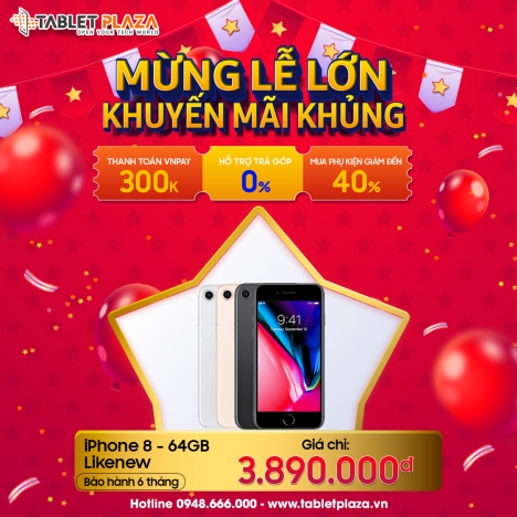 Siêu sale đại lễ giá cực sốc tại Tablet Plaza