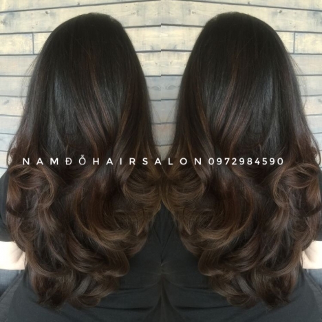Uốn Sóng Nước Cắt Tóc Dài Đẹp Giá Rẻ Hoài Đức - Nam Đỗ Hair Salon