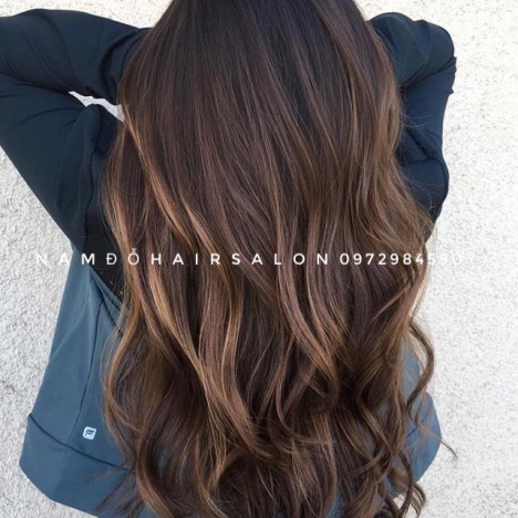 Uốn Xoăn Sóng Lọn To Cắt Tóc Dài Đẹp Giá Rẻ Hoài Đức - Nam Đỗ Hair Salon