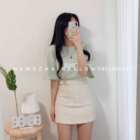 Uốn Sóng Cắt Tóc Dài Mái Lệch Đẹp Giá Rẻ Hoài Đức - Nam Đỗ Hair Salon