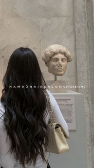 Uốn Sóng Nước Cắt Tỉa Tóc Dài Đẹp Giá Rẻ Hoài Đức - Nam Đỗ Hair Salon