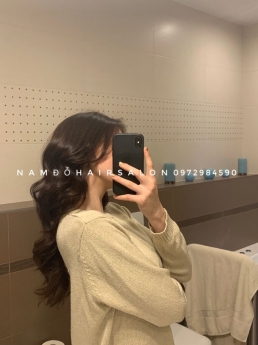 Uốn Sóng Nước Cắt Tỉa Tóc Dài Đẹp Giá Rẻ Hoài Đức - Nam Đỗ Hair Salon
