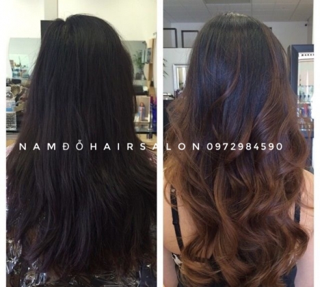 Uốn Sóng Phục Hồi Cắ Tóc Dài Layer Đẹp Giá Rẻ Hoài Đức - Nam Đỗ Hair Salon