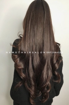 Uốn Sóng Nước Cắt Nhuộm Tóc Dài Đẹp Giá Rẻ Hoài Đức - Nam Đỗ Hair Salon