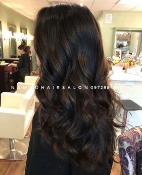 Uốn Sóng Nước Cắt Nhuộm Tóc Dài Đẹp Giá Rẻ Hoài Đức - Nam Đỗ Hair Salon