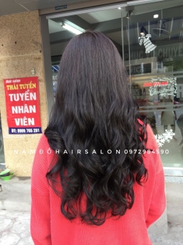 Uốn Sóng Nước Cắt Tỉa Tóc Dài Layer Đẹp Uy Tín Giá Rẻ Hoài Đức - Nam Đỗ Hair Salon