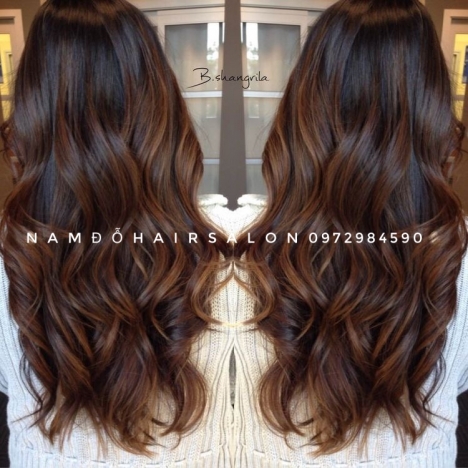 Uốn Sóng Phục Hồi Cắt Nhuộm Tóc Dài Đẹp Giá Rẻ Hoài Đức - Nam Đỗ Hair Salon
