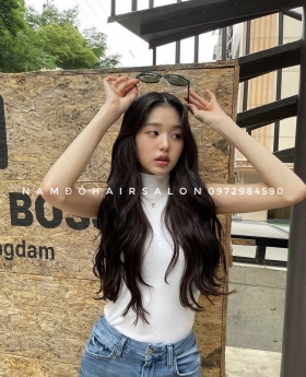 Uốn Sóng Nước Cắt Tóc Dài Mái Bay Đẹp Giá Rẻ Hoài Đức - Nam Đỗ Hair Salon