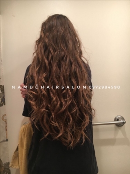 Uốn Sóng Nước Cắt Tóc Dài Đẹp Giá Rẻ Hoài Đức - Nam Đỗ Hair Salon