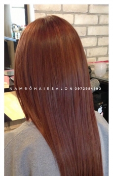 Nhuộm Đồng Đỏ,Địa Chỉ Nhuộm Tóc Đẹp Giá Rẻ Hoài Đức - Nam Đỗ Hair Salon