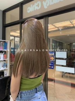 Màu Nâu Tây, Địa Chỉ Nhuộm Tóc Đẹp Giá Rẻ Hoài Đức - Nam Đỗ Hair Salon