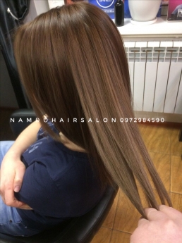 Nhuộm Nâu Vàng,Địa Chỉ Nhuộm Tóc Đẹp Giá Rẻ Hoài Đức - Nam Đỗ Hair Salon