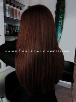 Nhuộm Nâu Lạnh,Địa Chỉ Nhuộm Tóc Đẹp Uy Tín Giá Rẻ Hoài Đức - Nam Đỗ Hair Salon