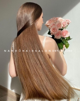 Màu Nâu Vàng,Địa Chỉ Nhuộm Tóc Đẹp Giá Rẻ Hoài Đức - Nam Đỗ Hair Salon