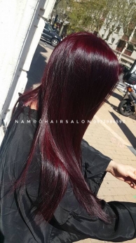 Nhuộm Đỏ Tím,Địa Chỉ Nhuộm Tóc Uy Tín Giá Rẻ Hoài Đức - Nam Đỗ Hair Salon