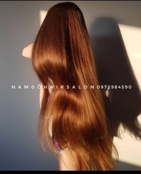 Màu Nâu Đồng, Địa Chỉ Nhuộm Tóc Đẹp Giá Rẻ Hoài Đức - Nam Đỗ Hair Salon