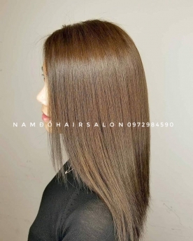 Màu Nâu Trầm, Địa Chỉ Nhuộm Tóc Đẹp Giá Rẻ Hoài Đức - Nam Đỗ Hair Salon
