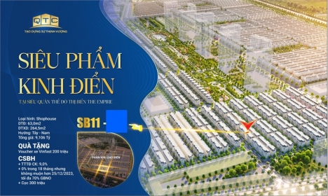 Quỹ Căn Hoa Hậu Vin Hưng Yên cần bán