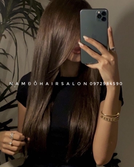 Màu Nâu Lạnh,Địa Chỉ Nhuộm Tóc Đẹp Giá Rẻ Hoài Đức - Nam Đỗ Hair Salon