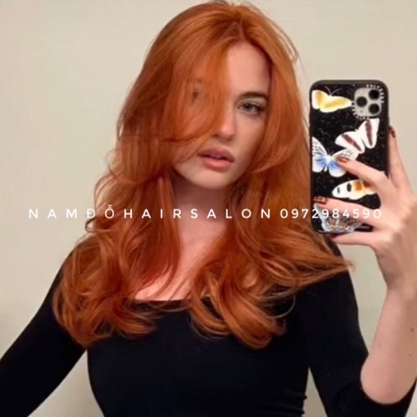 Màu Vàng Khói,Địa Chỉ Nhuộm Tóc Đẹp Uy Tín Giá Rẻ Hoài Đức - Nam Đỗ Hair Salon