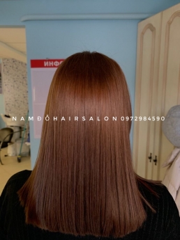 Nhuộm Đồng Vàng,Địa Chỉ Nhuộm Tóc Đẹp Giá Rẻ Hoài Đức - Nam Đỗ Hair Salon