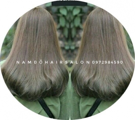 Màu Nâu Khói,Địa Chỉ Nhuộm Tóc Đẹp Giá Rẻ Hoài Đức - Nam Đỗ Hair Salon