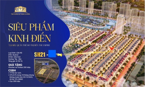Quỹ Căn Hoa Hậu Vin Hưng Yên cần bán