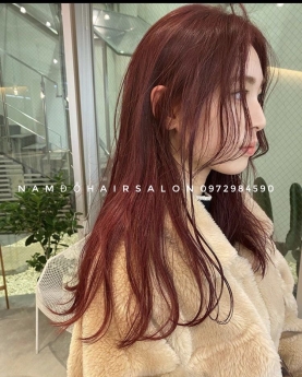 Nhuộm Nâu Khói,Địa Chỉ Nhuộm Tóc Đẹp Uy Tín Giá Rẻ Hoài Đức - Nam Đỗ Hair Salon
