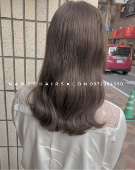 Màu Rêu Trầm,Địa Chỉ Nhuộm  Tóc Đẹp Uy Tín Giá Rẻ Hoài Đức - Nam Đỗ Hair Salon
