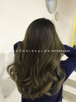 Nhuộm Vàng Chanh,Địa Chỉ Nhuộm Tóc Đẹp Giá Rẻ Hoài Đức - Nam Đỗ Hair Salon