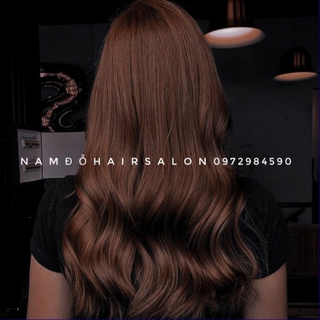 Nhuộm Nâu Trầm,Địa Chỉ Nhuộm Tóc Đẹp Uy Tín Giá Rẻ Hoài Đức - Nam Đỗ Hair Salon