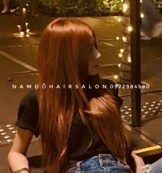 Nhuộm Đồng Đỏ,Địa Chỉ Nhuộm Tóc Đẹp Giá Rẻ Hoài Đức - Nam Đỗ Hair Salon