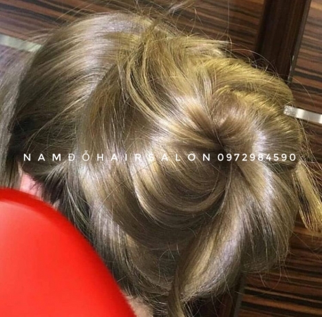 Màu Nâu Vàng,Địa Chỉ Nhuộm Tóc Đẹp Giá Rẻ Hoài Đức - Nam Đỗ Hair Salon