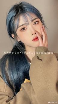 Màu Hồng Trà Sữa, Địa Chỉ Nhuộm Tóc Đẹp Giá Rẻ Hoài Đức - Nam Đỗ Hair Salon