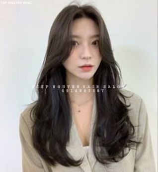 Học nghề tóc, uốn hippie xoăn ngắn ngang vai - tiệp nguyễn hair