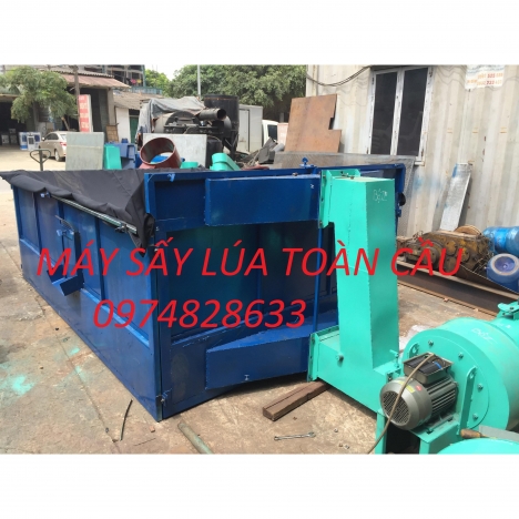bán máy sấy lúa 2 tấn hộ gia đình chạy điện 1 pha