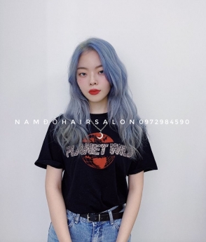 Màu Tím Khói, Địa Chỉ Nhuộm Tóc Đẹp Giá Rẻ Hoài Đức - Nam Đỗ Hair Salon