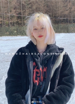 Màu Khói Trắng , Địa Chỉ Nhuộm Tóc Đẹp Uy Tín Giá Rẻ Hoài Đức - Nam Đỗ Hair Salon